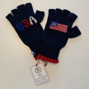 Ralph Lauren Olympic American Flag Gloves